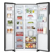 LG Tủ lạnh LG Side by side Smart Inverter™ 519L màu đen GR-B256BL, GR-B256BL