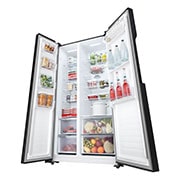 LG Tủ lạnh LG Side by side Smart Inverter™ 519L màu đen GR-B256BL, GR-B256BL