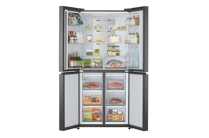 LG Tủ lạnh LG French Door 470L màu đen GR-B50BL, GR-B50BL