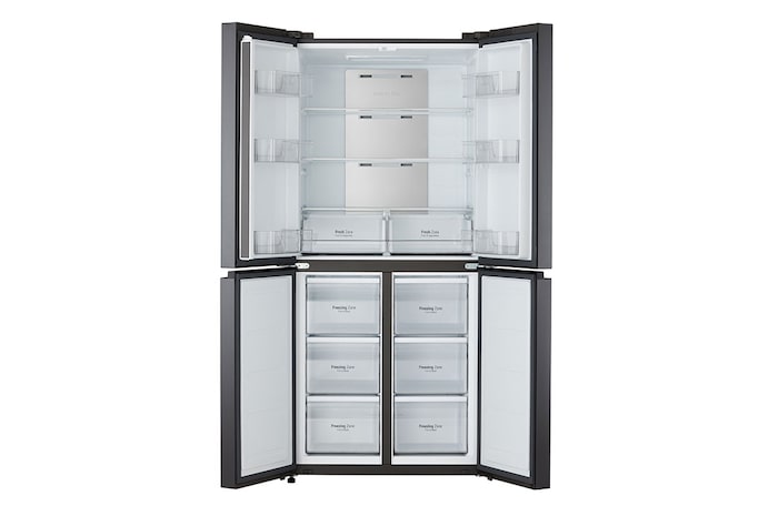 LG Tủ lạnh LG French Door 470L màu đen GR-B50BL, GR-B50BL