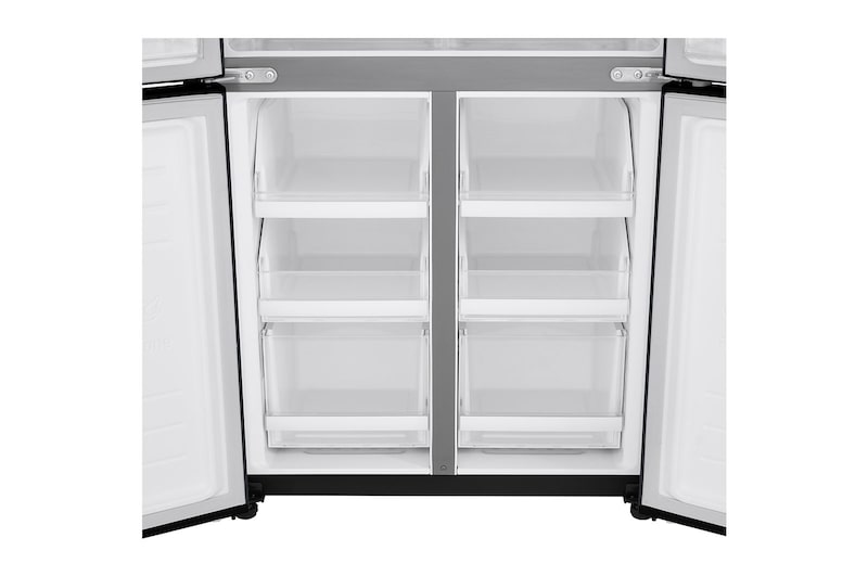 LG Tủ lạnh LG French Door Inverter LINEAR Cooling™ 530L màu đen GR-B53MB, GR-B53MB