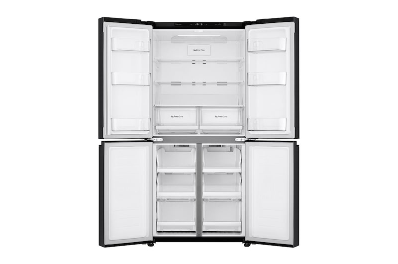 LG Tủ lạnh LG French Door Inverter LINEAR Cooling™ 530L màu đen GR-B53MB, GR-B53MB