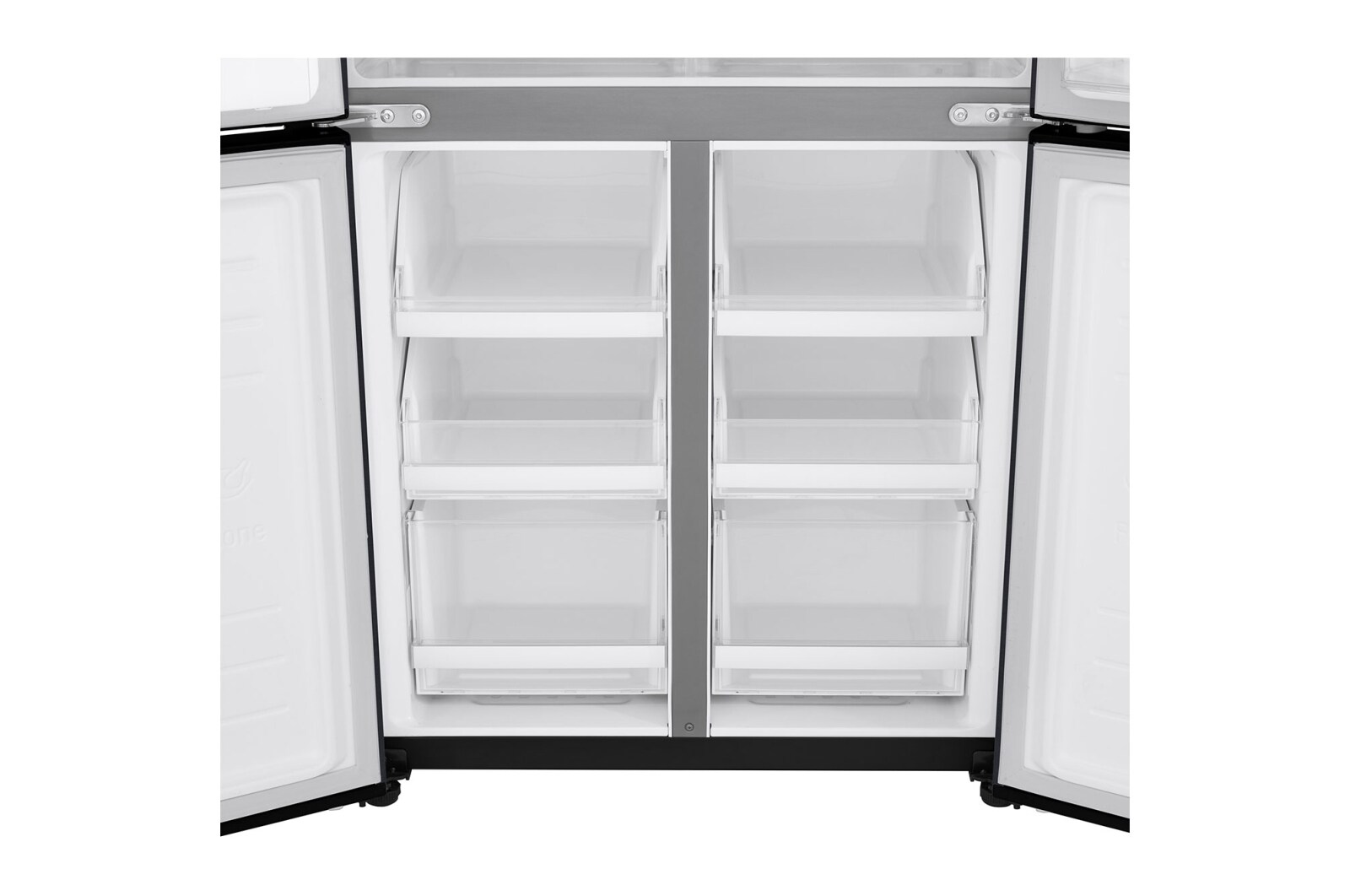 LG Tủ lạnh LG French Door - lấy nước ngoài UVnano 494L màu đen GR-D22MBI, GR-D22MBI