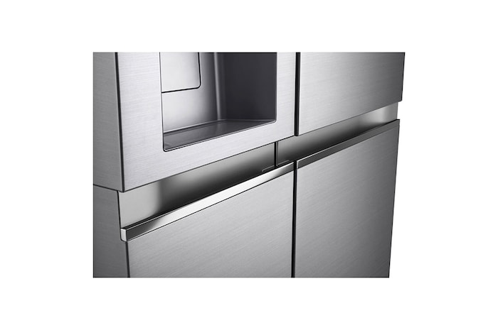LG Tủ lạnh LG Side by side Smart Inverter™ với công nghệ DoorCooling+™ và ngăn lấy nước ngoài 635L màu bạc GR-D257JS, GR-D257JS
