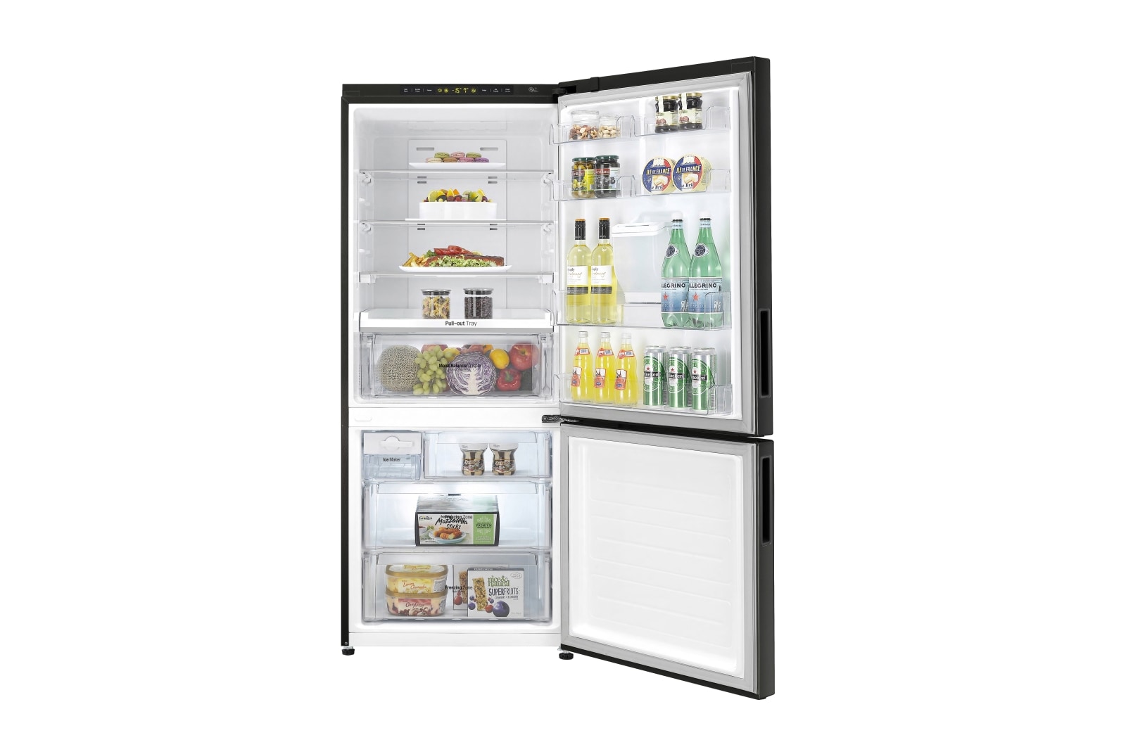 LG Tủ lạnh ngăn đá dưới 450L với 4½ Star Energy Rating, GR-D400BL
