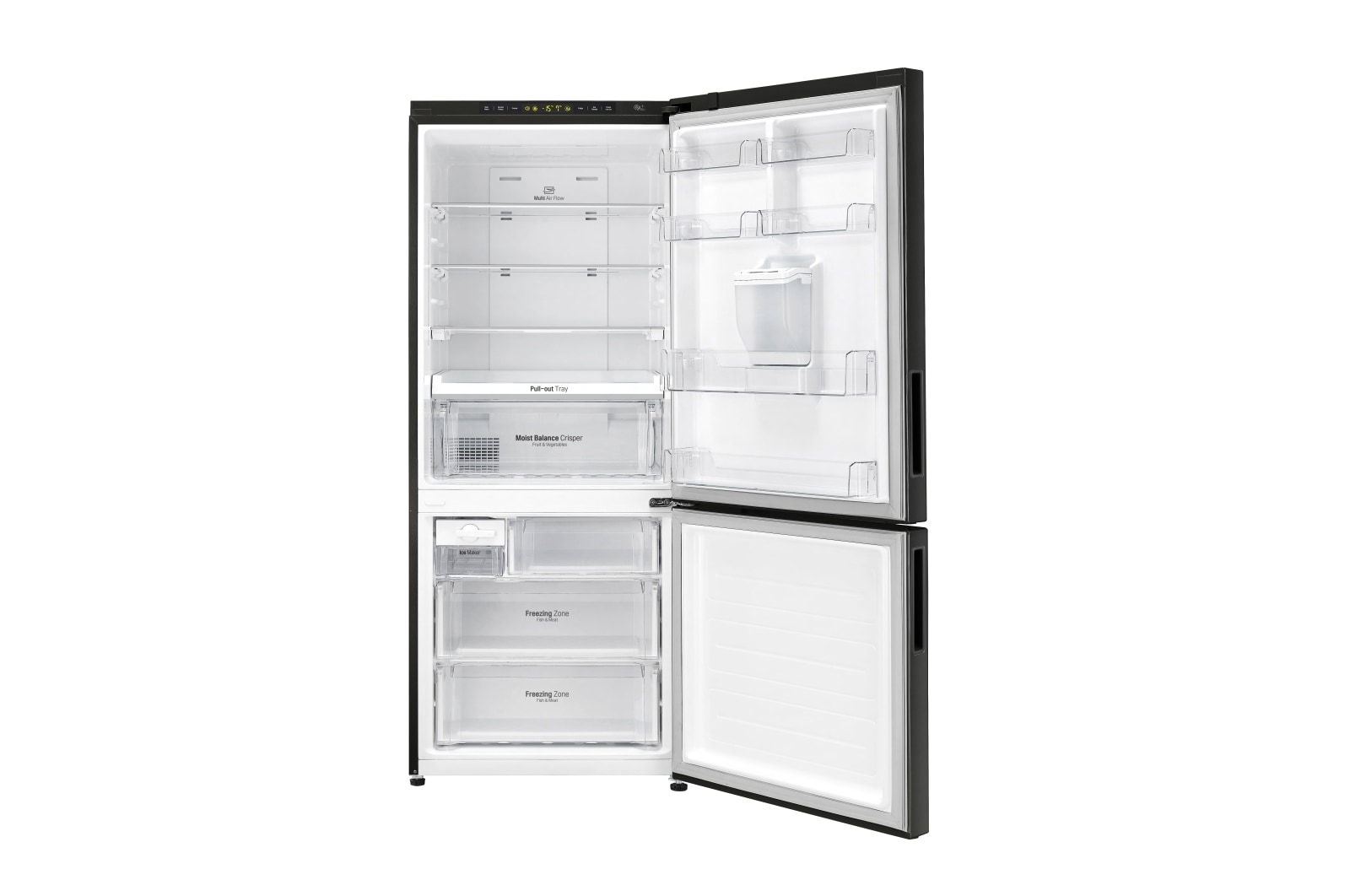 LG Tủ lạnh ngăn đá dưới 450L với 4½ Star Energy Rating, GR-D400BL