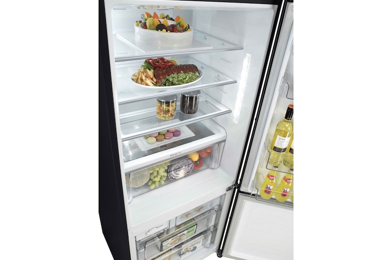 LG Tủ lạnh ngăn đá dưới 450L với 4½ Star Energy Rating, GR-D400BL