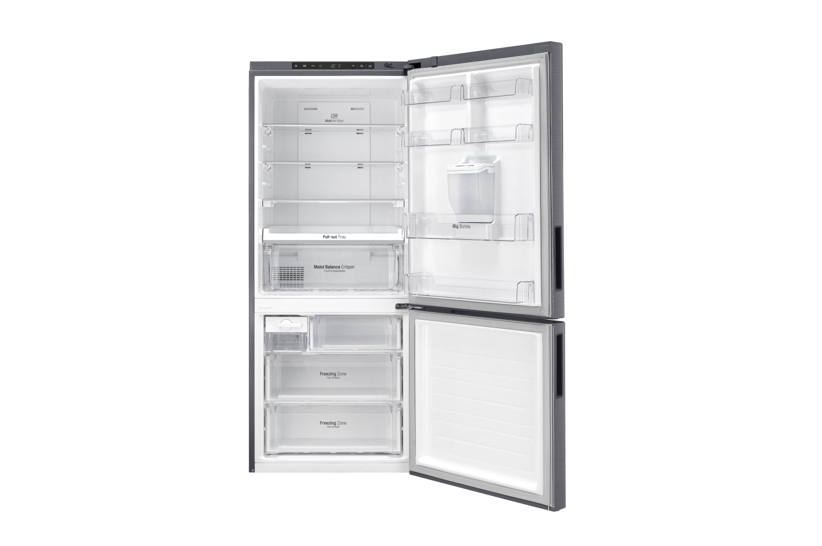 LG Tủ lạnh ngăn đá dưới 450L với 4½ Star Energy Rating, GR-D400S