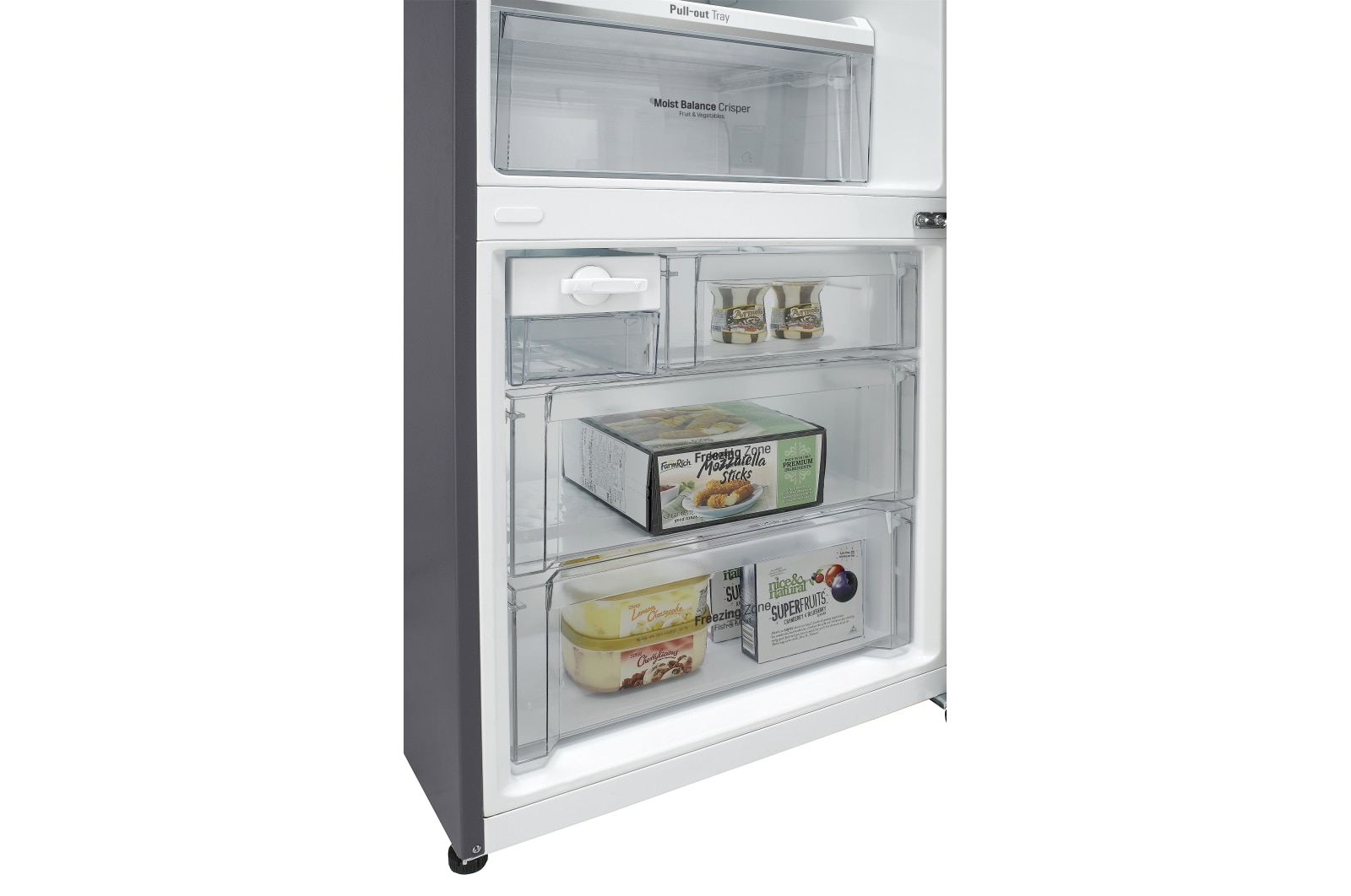 LG Tủ lạnh ngăn đá dưới 450L với 4½ Star Energy Rating, GR-D400S