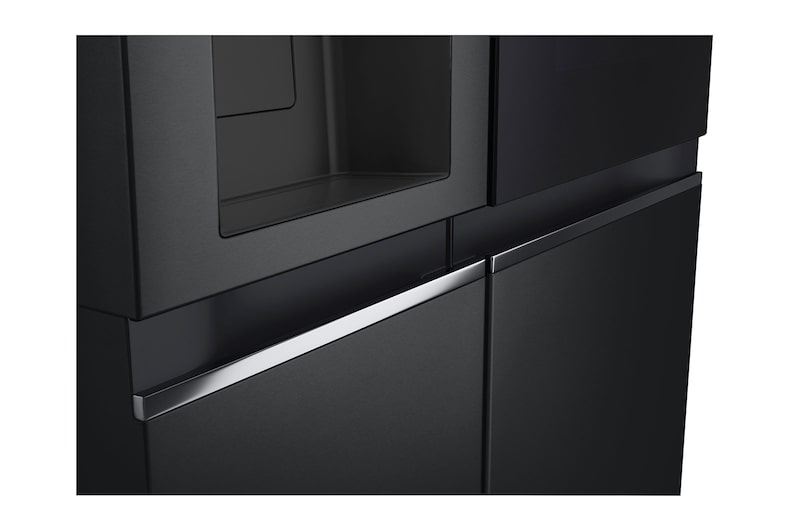 LG Tủ lạnh LG Instaview lấy nước ngoài UVnano 635L màu đen GR-G257BL, GR-G257BL