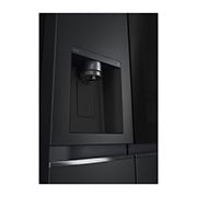 LG Tủ lạnh LG Instaview lấy nước ngoài UVnano 635L màu đen GR-G257BL, GR-G257BL