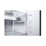 LG Tủ lạnh LG Instaview lấy nước ngoài UVnano 635L màu đen GR-G257BL, GR-G257BL