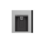 LG Tủ lạnh LG Instaview lấy nước ngoài UVnano 635L màu bạc GR-G257SV, GR-G257SV