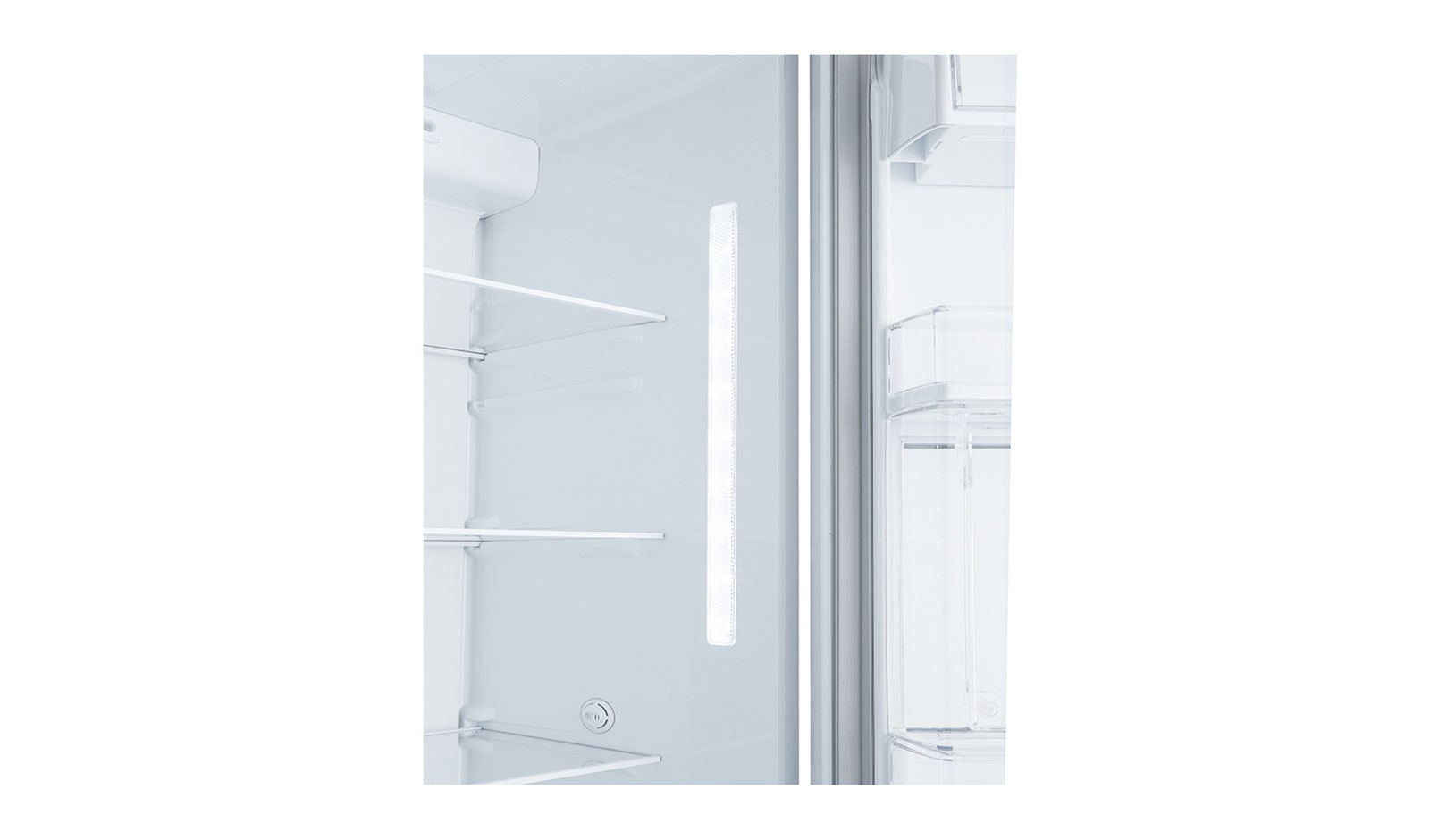 LG Tủ lạnh Side-by-Side GR-H247LGW, GR-H247LGW
