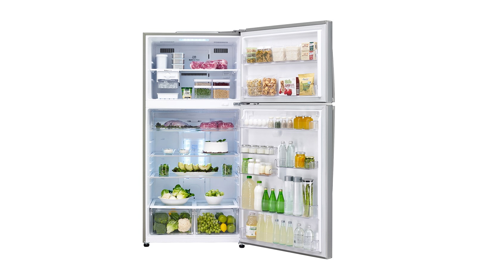 LG Tủ lạnh ngăn đá trên Inverter cao cấp, GR-L432S