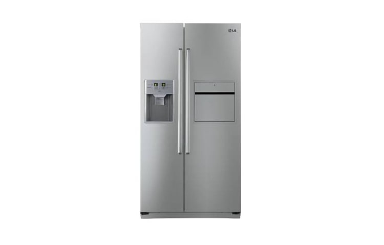 Hình ảnh mặt trước của Tủ lạnh Health&#43; GR-P217SS. Giá tham khảo: 33,700,000VNĐ GR-P217SS