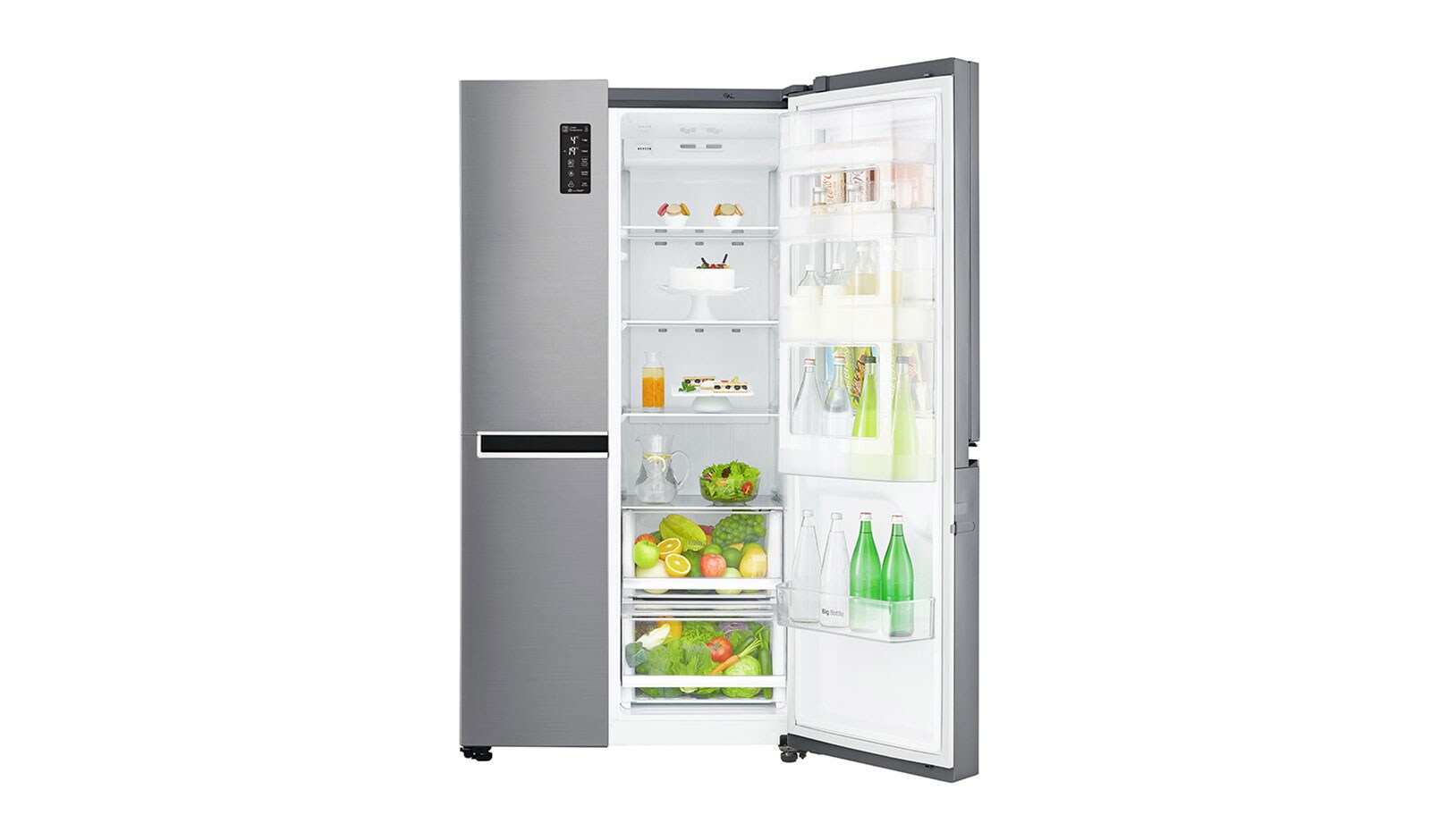 LG Tủ lạnh Side-by-Side GR-R247JS, GR-R247JS