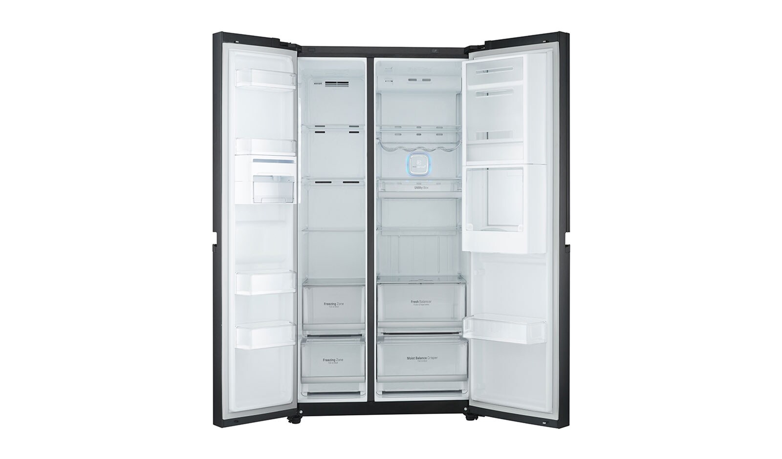 LG Tủ lạnh Side-by-Side GR-R247LGB, GR-R247LGB
