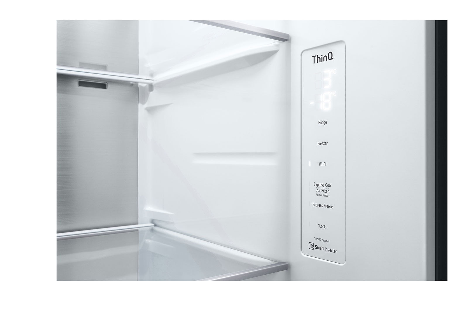 LG Tủ lạnh LG Instaview 655L màu đen GR-V257BL, GR-V257BL