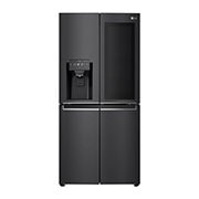 LG Tủ lạnh LG French Door với Instaview Door-in-door và ngăn lấy nước ngoài  UVnano 496L màu đen lì GR-X22MBI, GR-X22MBI