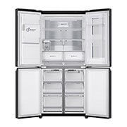 LG Tủ lạnh LG French Door với Instaview Door-in-door và ngăn lấy nước ngoài  UVnano 496L màu đen lì GR-X22MBI, GR-X22MBI
