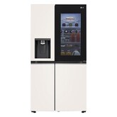 Tủ lạnh LG Instaview Door-in-door và ngăn lấy nước ngoài UV nano 635L màu be GR-X257BG