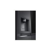 LG Tủ lạnh LG Instaview lấy nước ngoài UVnano 635L màu đen GR-X257MC, GR-X257MC