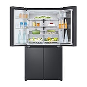 Top door open with food