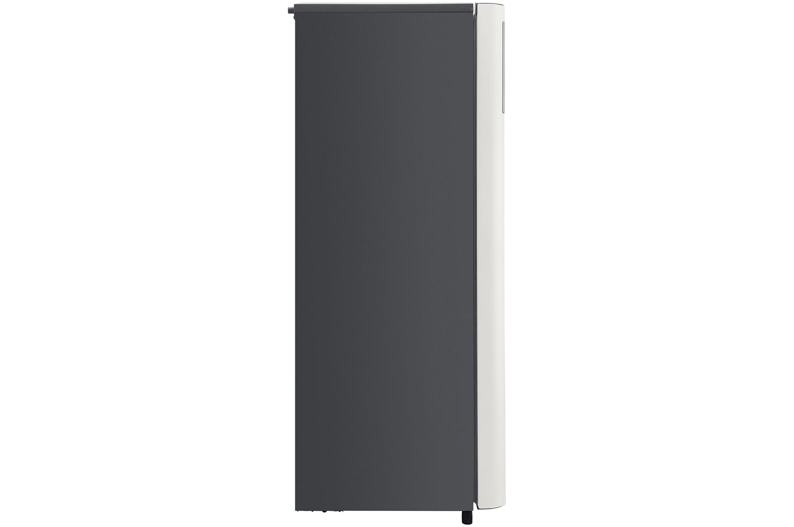 Hình ảnh mặt bên của tủ lạnh 1 cửa LG.