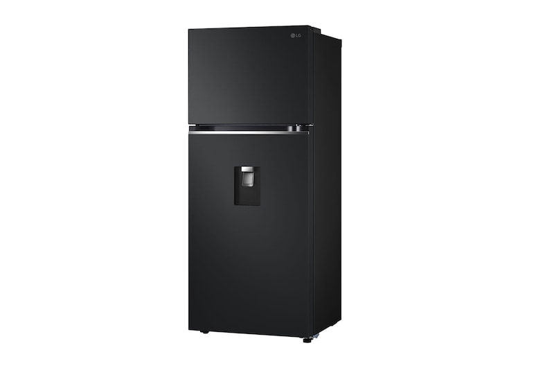 LG Tủ lạnh LG ngăn đá trên Smart Inverter™ với công nghệ DoorCooling+™ 374L màu đen LTD37BLM , LTD37BLM
