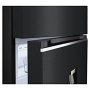 LG Tủ lạnh LG ngăn đá trên Smart Inverter™ với công nghệ DoorCooling+™ 374L màu đen LTD37BLM , LTD37BLM