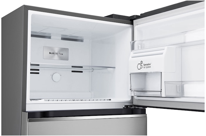 LG Tủ lạnh LG ngăn đá trên Smart Inverter™ 459L màu bạc LTD46SVMA, LTD46SVMA