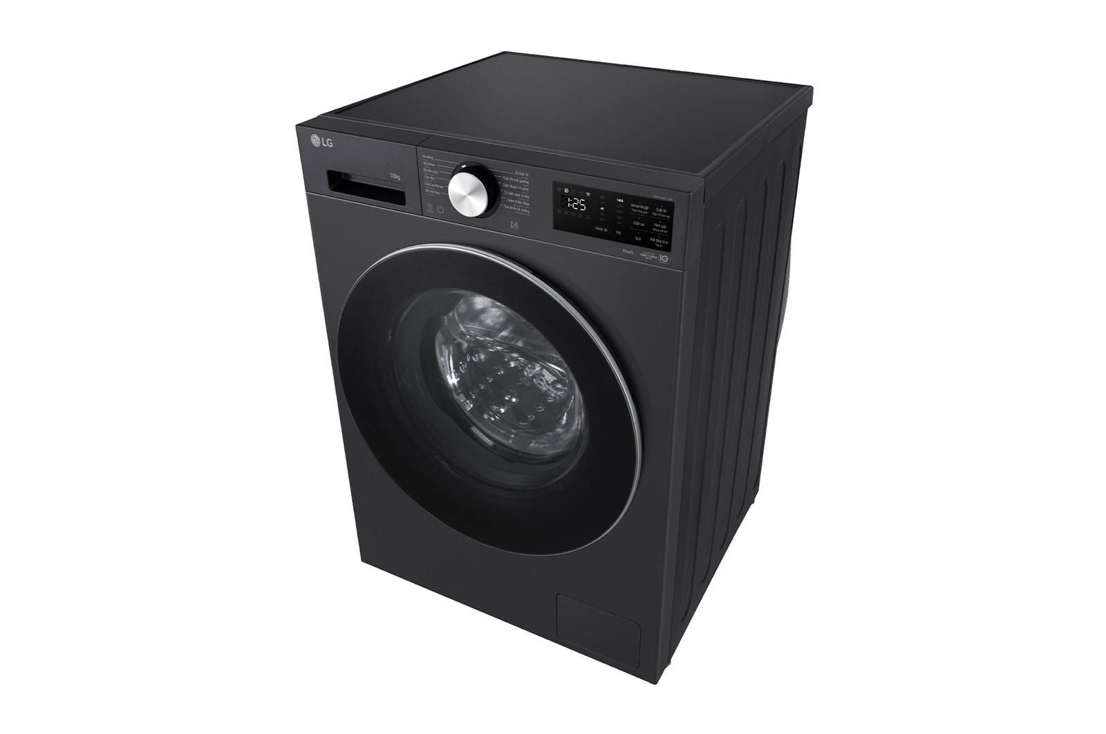 Cận cảnh núm vặn và màn hình hiển thị