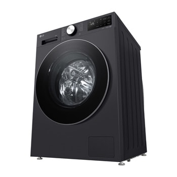 Góc nhìn nghiêng phải của máy giặt sấy LG