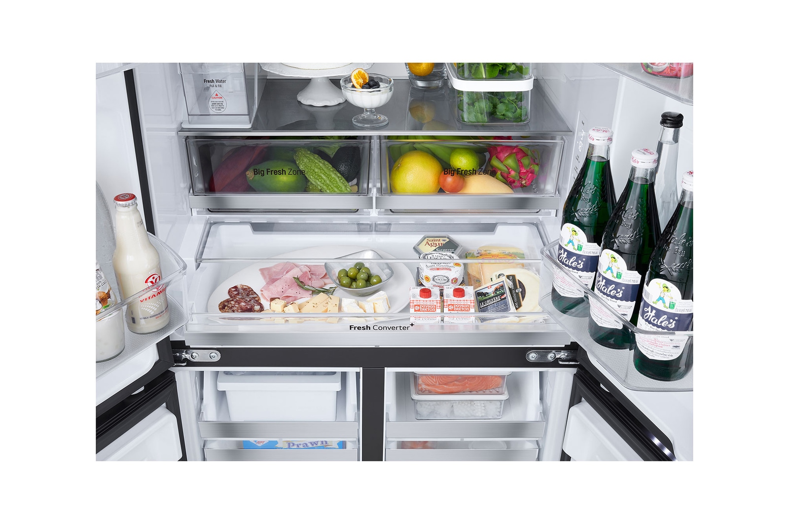 detail view with food