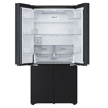 front view top doors open 