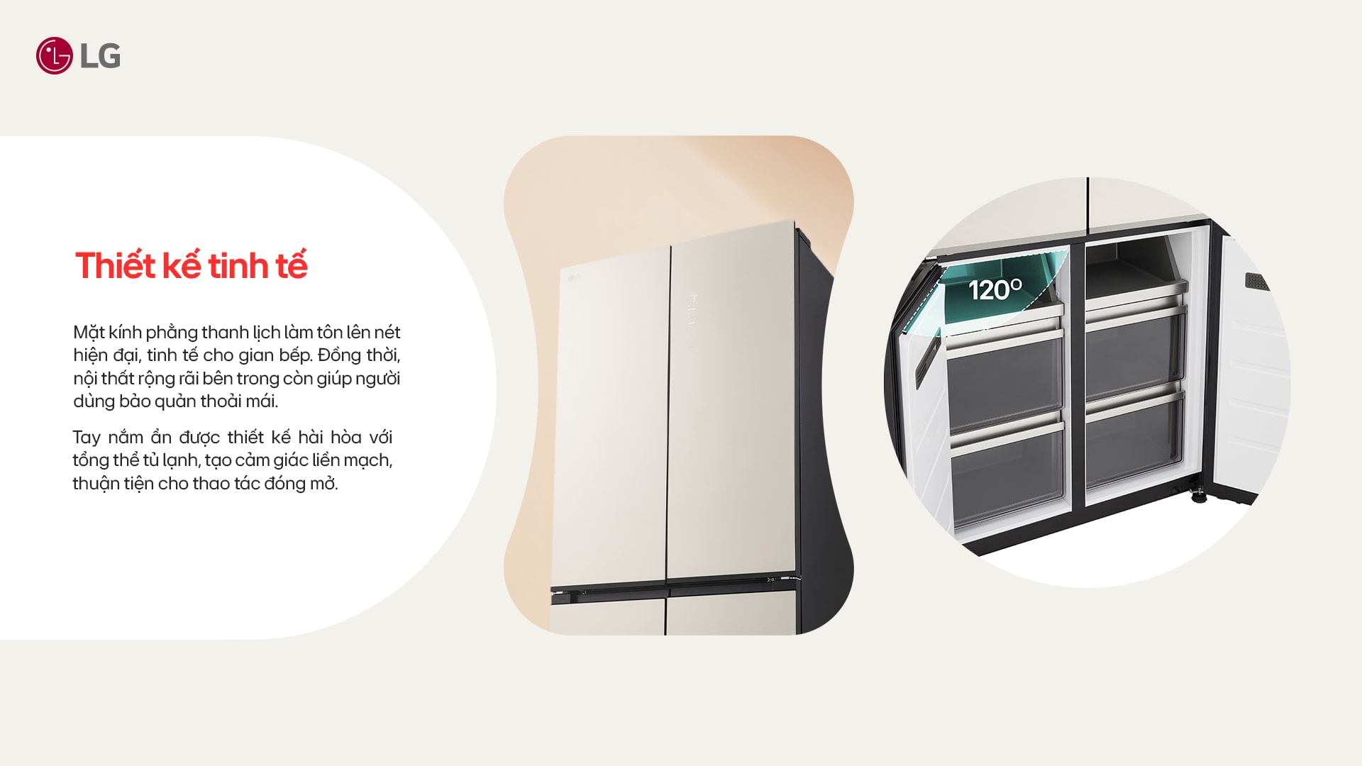 Brochure tủ lạnh LG F51EG trang 3