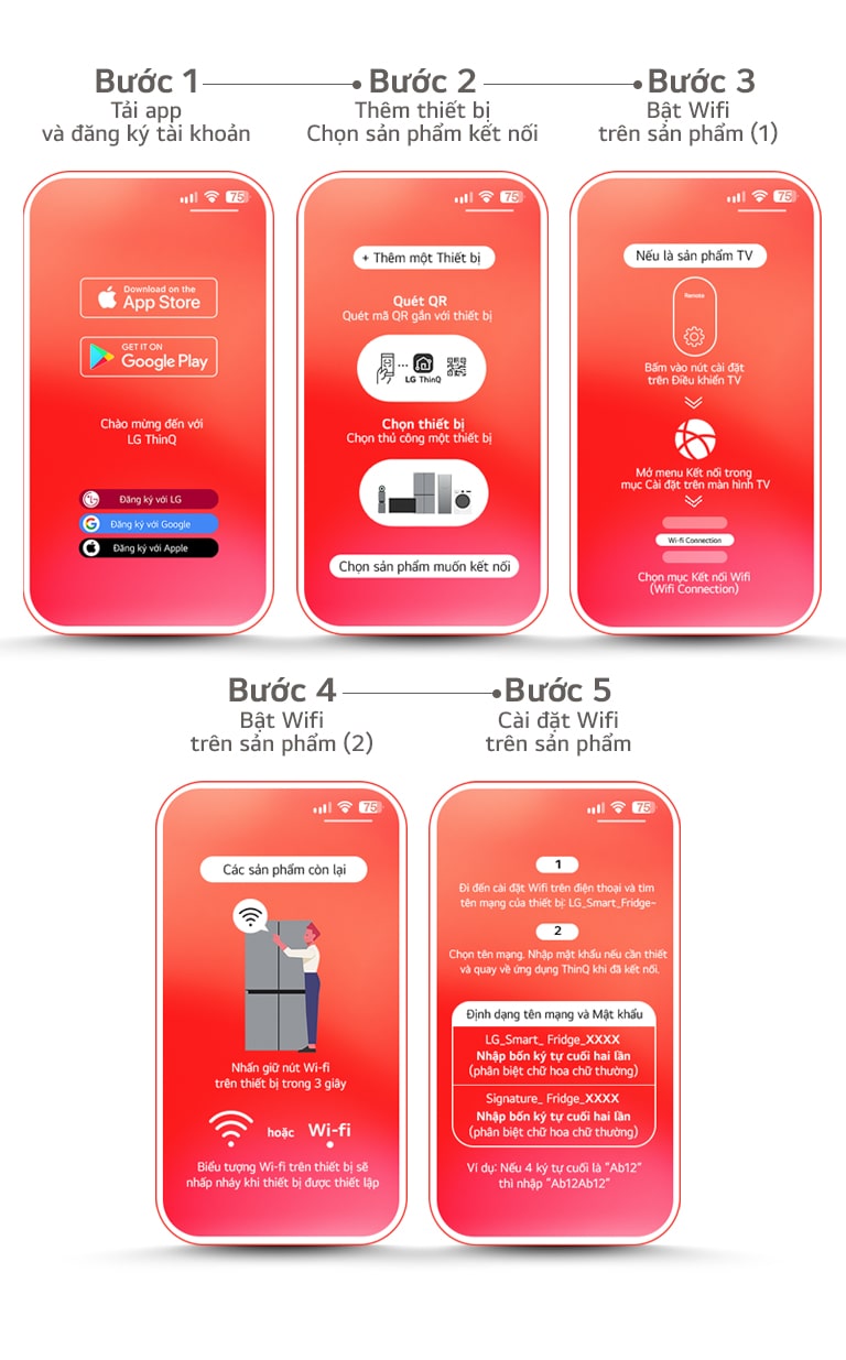 Hướng dẫn cài đặt LG ThinQ