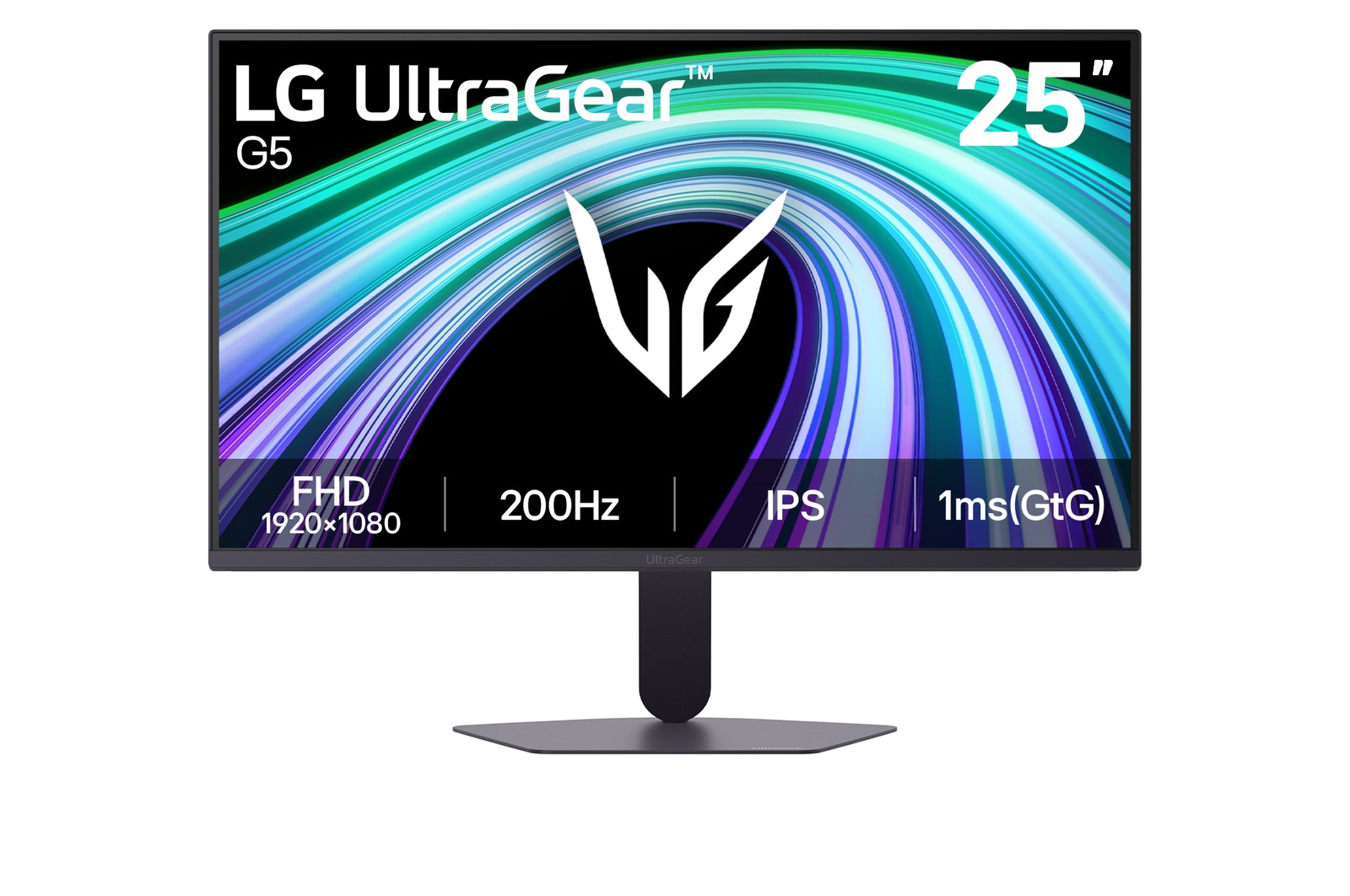 Hình ảnh mặt trước của Màn hình chơi game UltraGear™ G5 25-inch, FHD 200Hz 25G523B-B