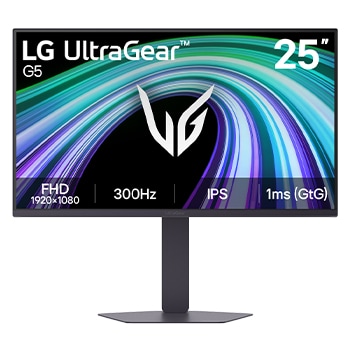 Hình ảnh mặt trước của Màn hình chơi game UltraGear™ G5 25-inch, FHD 300Hz 25G550B-B