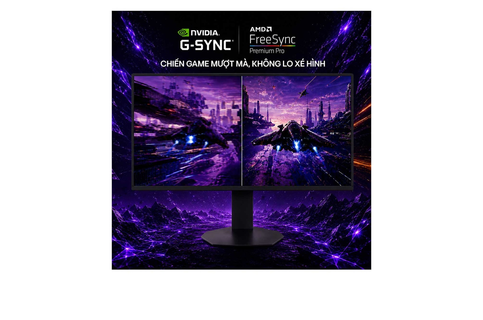 LG Màn hình gaming LG UltraGear™ OLED 27" | 540Hz (720Hz Dual Mode) | 0.02ms | Tandem OLED 1500 nits, 27GX790B-B