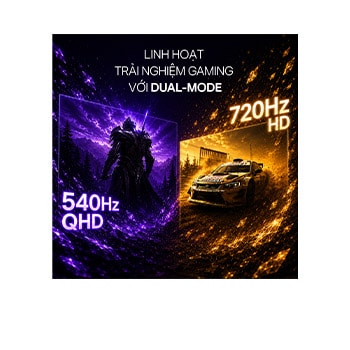 LG Màn hình gaming LG UltraGear™ OLED 27" | 540Hz (720Hz Dual Mode) | 0.02ms | Tandem OLED 1500 nits, 27GX790B-B