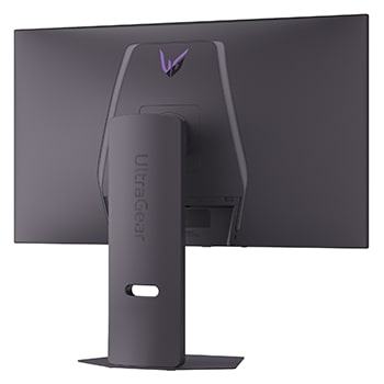 front view of the monitor with the stand down