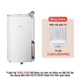 Máy hút ẩm Dual Inverter 28L màu trắng
