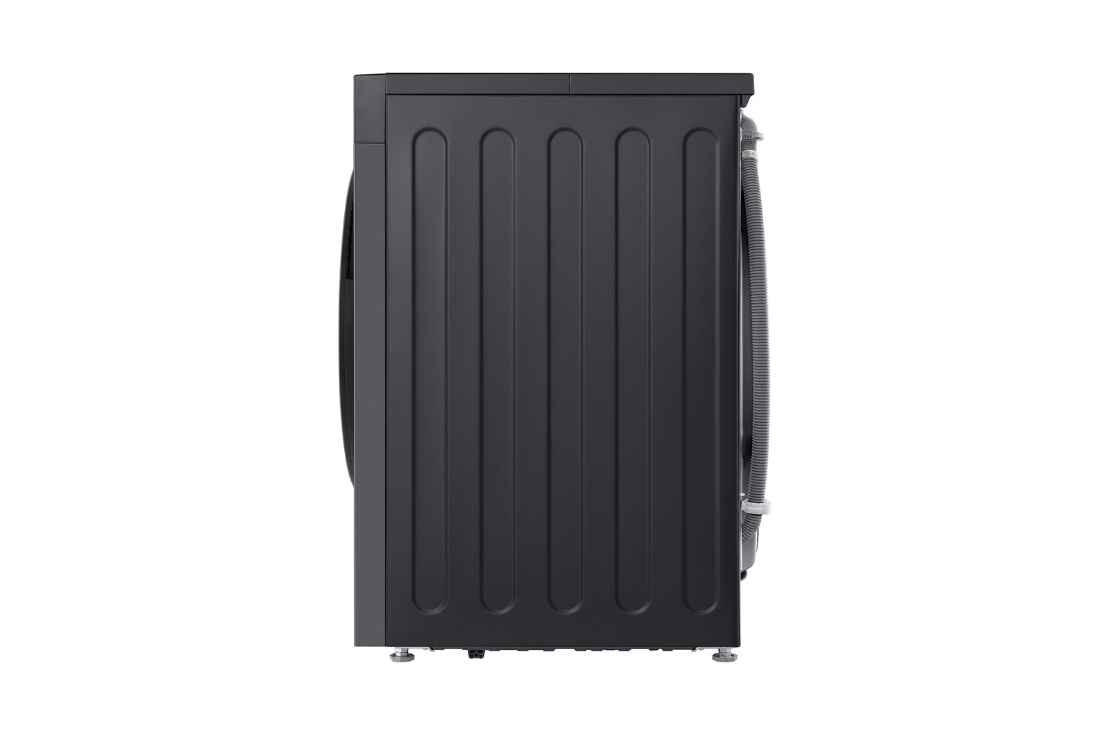 Máy giặt lồng ngang LG AI DD™ Inverter 12kg màu than ánh kim FX1412S3G - góc nhìn bên hông