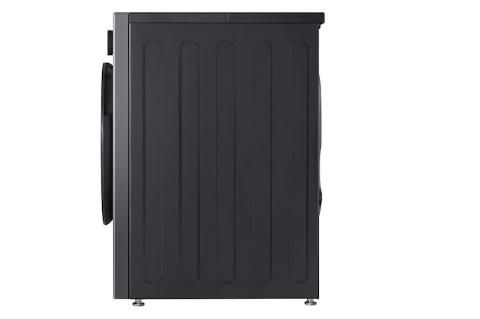 Máy giặt lồng ngang LG AI DD™ Inverter 12kg màu than ánh kim FX1412S3G - góc nhìn bên phải từ trên cao