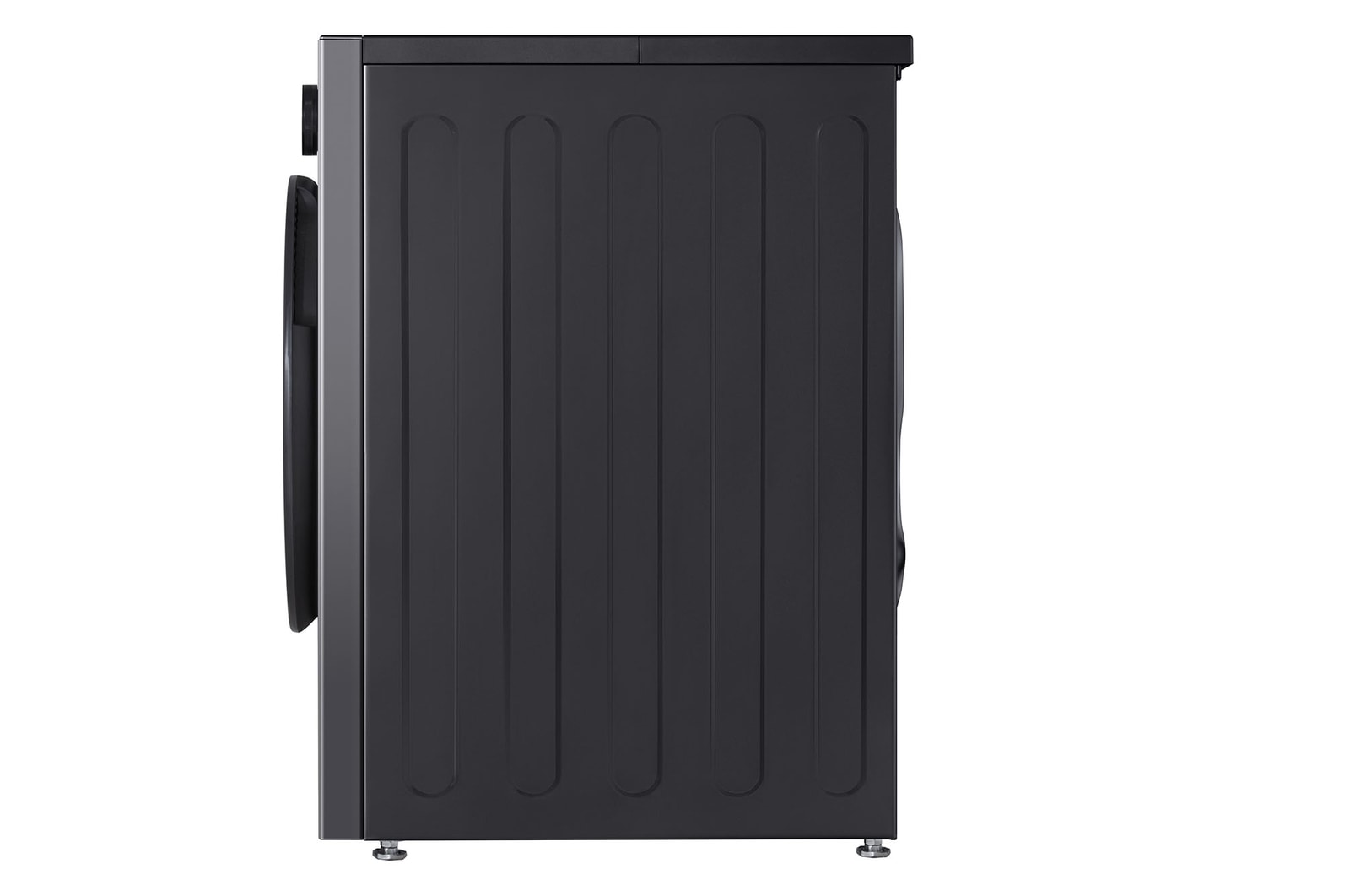 Máy giặt lồng ngang LG AI DD™ Inverter 12kg màu than ánh kim FX1412S3G - góc nhìn bên phải từ trên cao