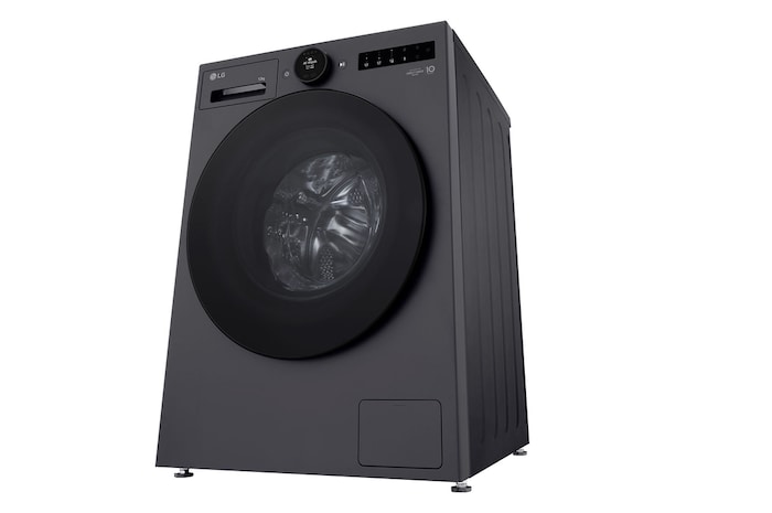 Máy giặt lồng ngang LG AI DD™ Inverter 12kg màu than ánh kim FX1412S3G - góc nhìn bên phải