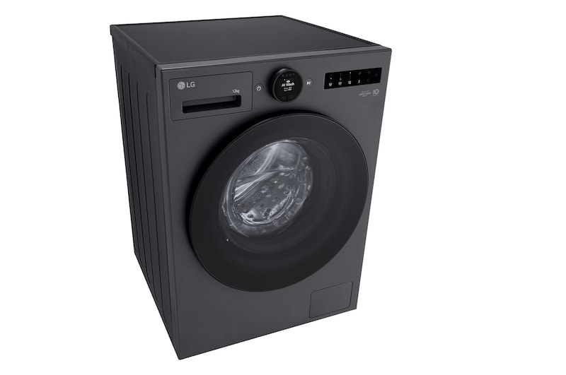 Ngăn chứa chất giặt tẩy phía trên của máy giặt LG FX1412S3G đang mở