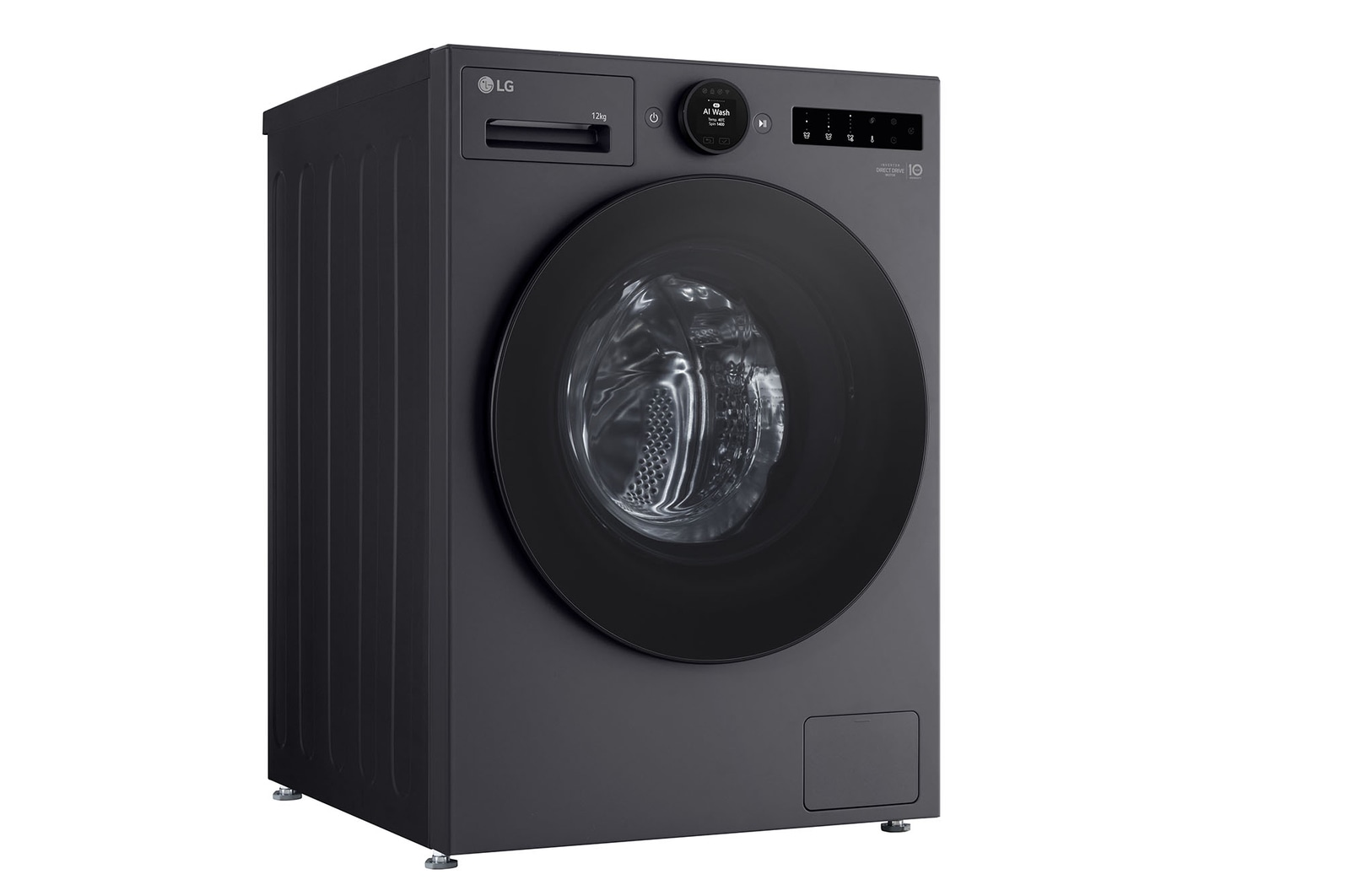 Lồng giặt bên trong máy giặt lồng ngang LG AI DD™ Inverter 12kg FX1412S3G